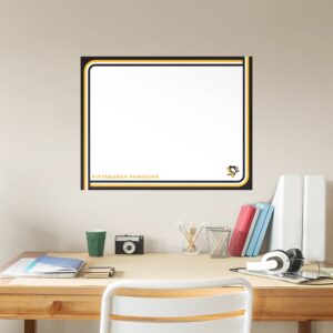 Pittsburgh Penguins: Dry Erase Whiteboard - X-Large Officially Licensed NHL Removable Wall Decal XL by Fathead | Vinyl