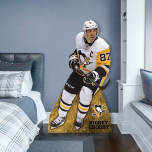 Sidney Crosby for Pittsburgh Penguins: Stand Out - Officially Licensed NHL Removable Wall Decal 44.0"W x 77.0"H by Fathead | Vin