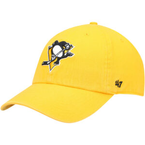 Men's '47 Gold Pittsburgh Penguins Team Clean Up Adjustable Hat