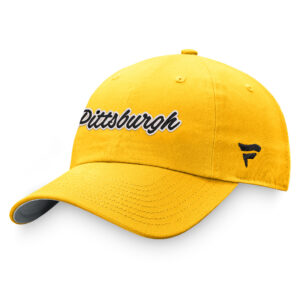 Women's Fanatics Branded Gold Pittsburgh Penguins Breakaway Adjustable Hat