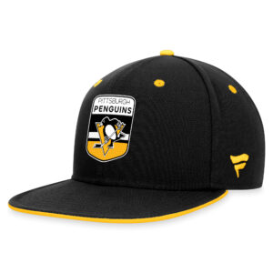 Men's Fanatics Branded Black Pittsburgh Penguins 2023 NHL Draft Snapback Hat